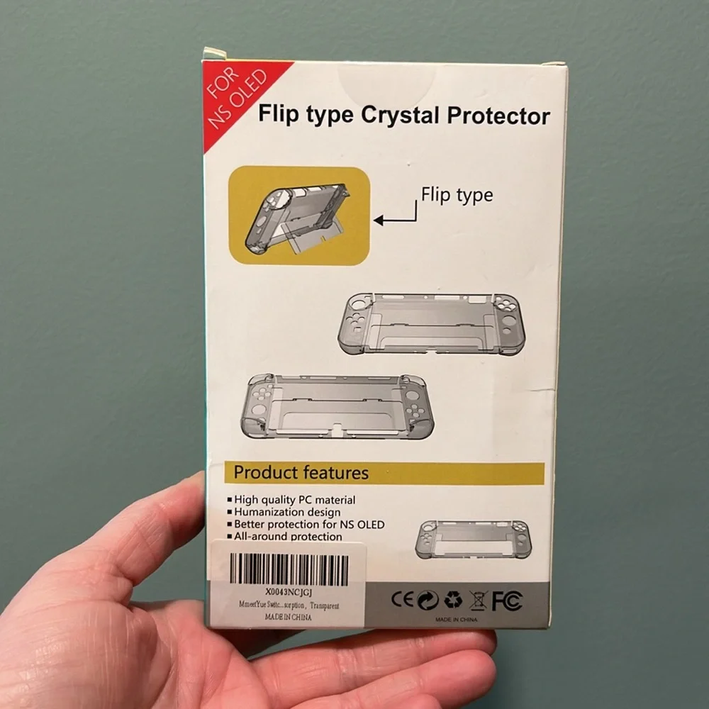 ✨BNWT - Transparent Protective case with NS Switch Accessories✨